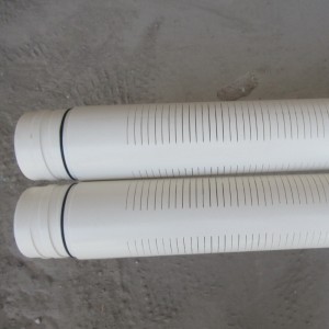 2 hüvelykes SCH40 merev PVC burkolatcső testreszabott nyíláscső