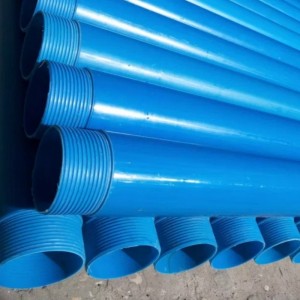 Magas nyomású kék színű PVC burkolatcső vízkúthoz