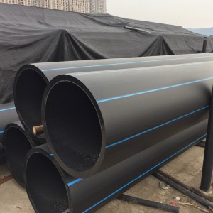 400mm kínai nagykereskedelmi műanyag HDPE vízcső